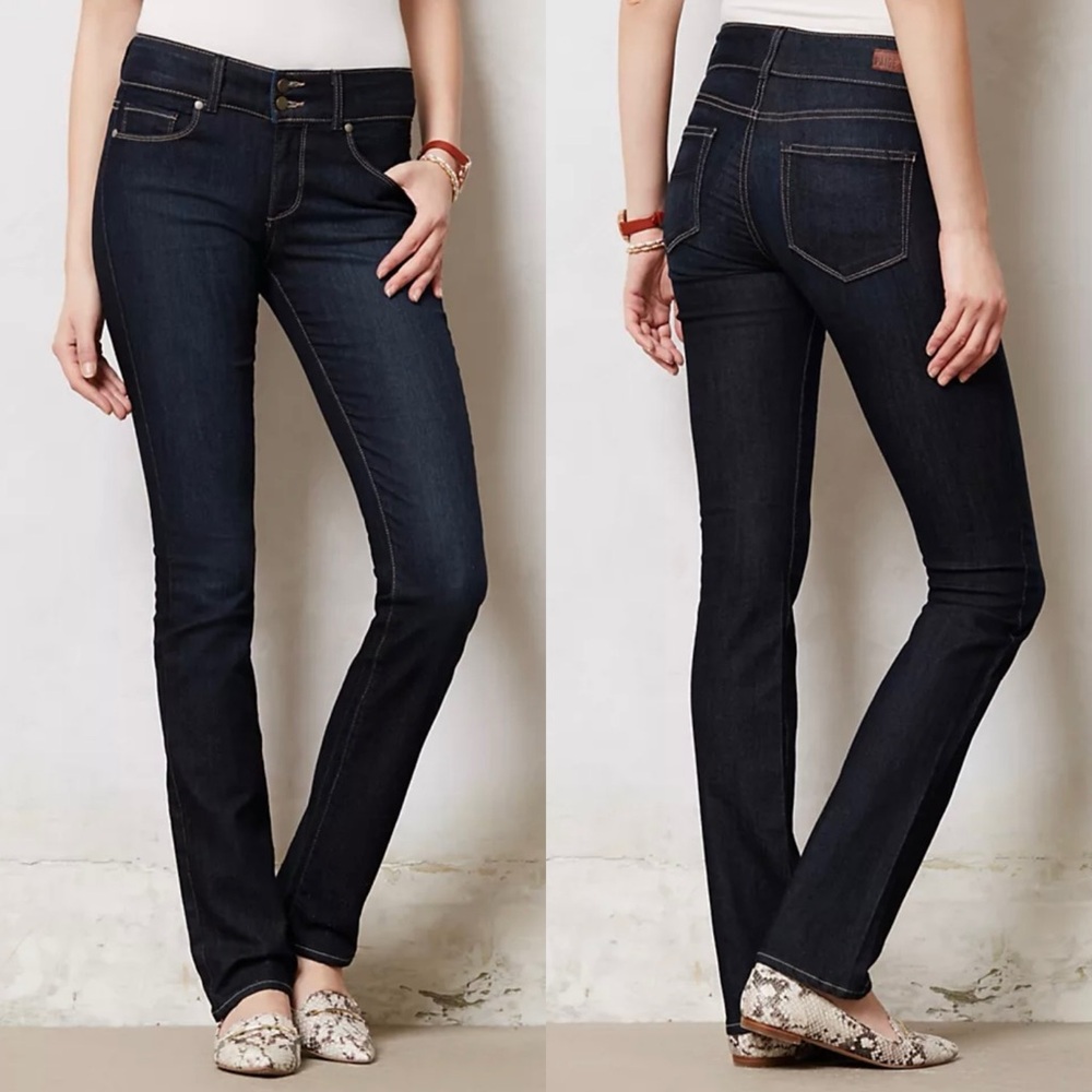 Paige Hidden Hills High Rise Straight Jeans  - 26